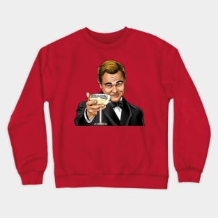 Jay Gatsby Cheers Meme Crewneck Sweatshirt